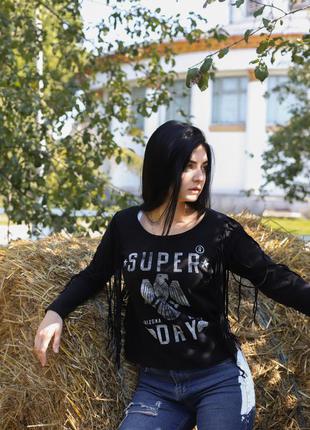 Лонгслив superdry