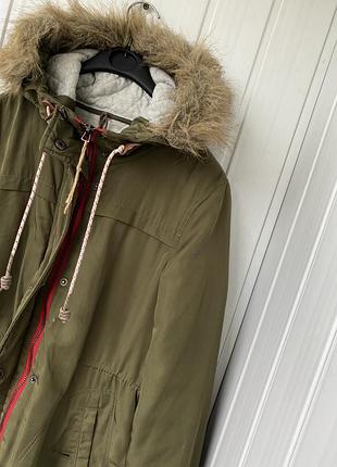 Женская парка pull & bear 9