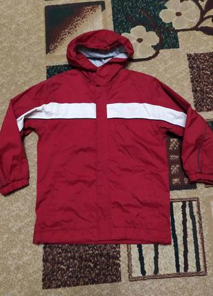 Дощовик-куртка-вітровка зі світловідбивачами унісекс р 122-134 парку