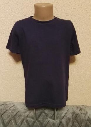 Фіолетова Футболка 100% бавовна для хлопчика 8лет,зростання 128см від tu