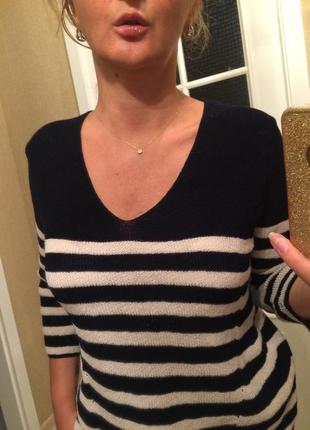 Светр mango в смужку матроска 5