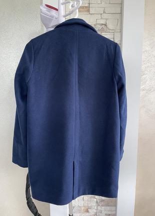 Короткое синие пальто6 фото
