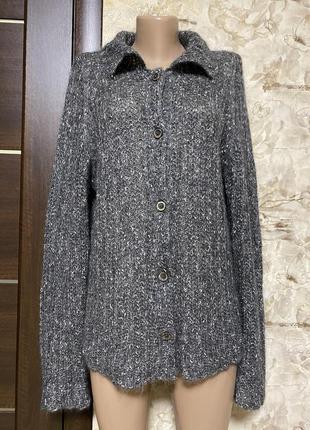 Розкішний мохеровий кардиган,люкс,італія,lamberto losani