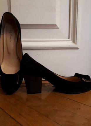 Туфли натуральная кожа/замш
