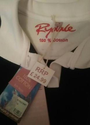 Фирменная футболка rydale 100%cotton