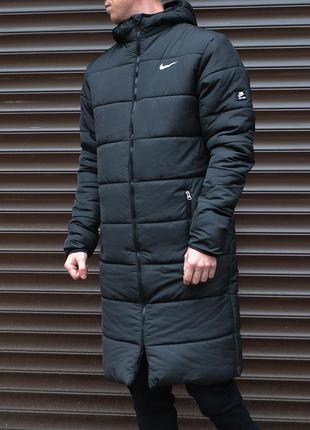 Куртка, парка nike мужская зимняя удлиненная2 фото