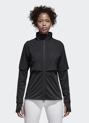 Куртка-вітровка жіноча adidas climalite transitional cf37761 фото