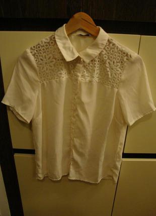 Блуза с кружевом george1 фото