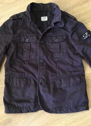 Куртка вітровка c.p company оригінал патч р 8 років