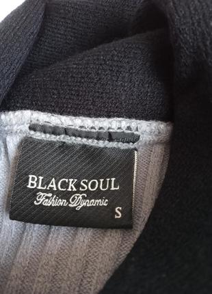 Красивий светр джемпер black soul5 фото