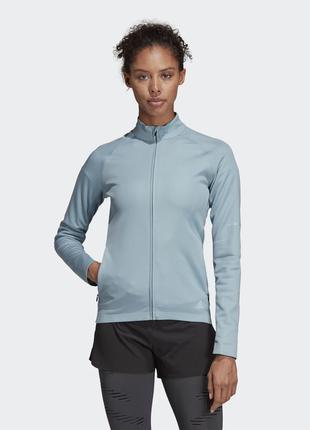 Куртка-вітровка жіноча для бігу adidas phx dq2658
