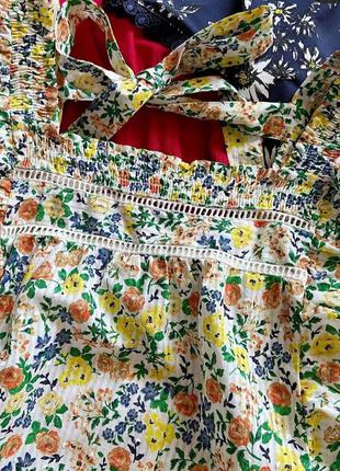 Шикарна блуза в квіти4 фото