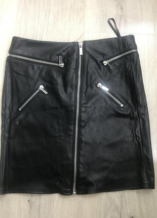 Юбка под кожу