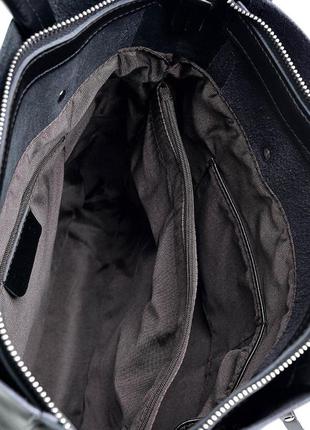 Женская кожаная сумка из натуральной кожи жіноча шкіряна на плечо3 фото