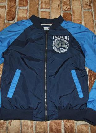 Куртка ветровка бомбер  мальчику 12 лет alive