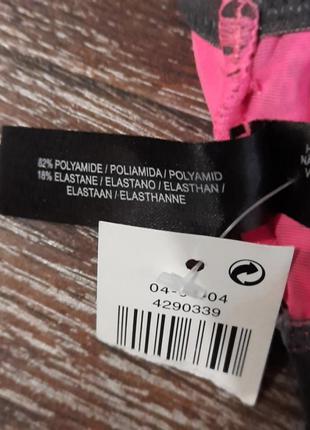 Брендовый новый спортивный бюстгалтер топ р.34 b 74 b от secret possessions  primark  поролон звериный принт5 фото