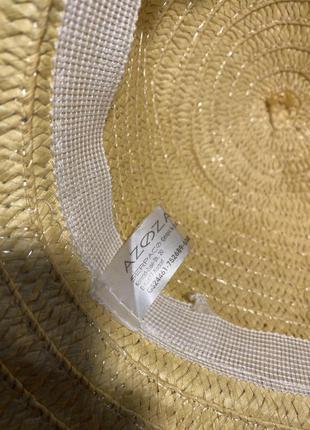 Летняя шляпа из соломы4 фото