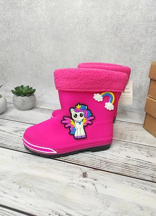 Гумові чоботи для дівчаток 2