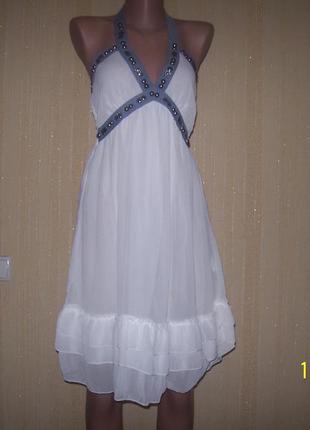 Нарядное китайское платье full fashion  размер m/l2 фото