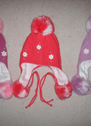 Зимняя шапка на флисе