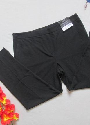 Шикарные стильные  укороченные черные брюки dorothy perkins3 фото