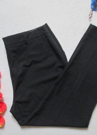 Шикарные стильные  укороченные черные брюки dorothy perkins8 фото