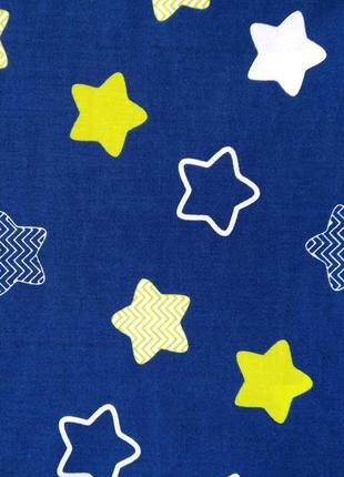 Багаторазові прокладки для критичних днів з зірками на синьому. великий вибір тканин.2 фото