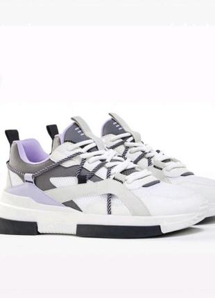 Красовки білі сірі бершка