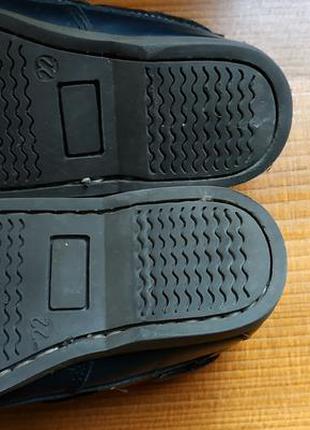 Шкіряні туфлі топсайдеры від zappa 22 р 13.5 см8 фото