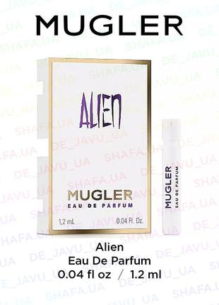 Пробник парфюма thierry mugler аромат alien edp духи восточные древесные1 фото