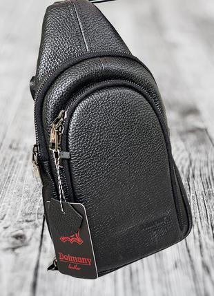 Чоловіча шкіряна сумка