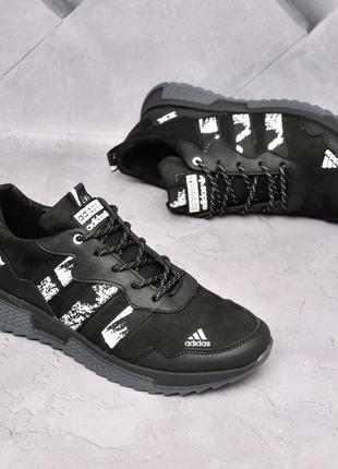 Adidas zx шкіряні кросівки .4 фото