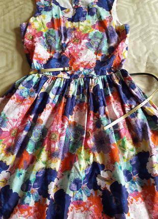 Разноцветное платье h&m2 фото