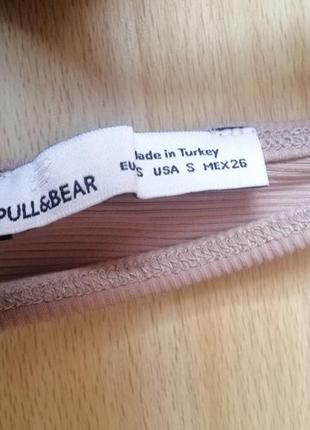 Боди в рубчик pull&bear s6 фото