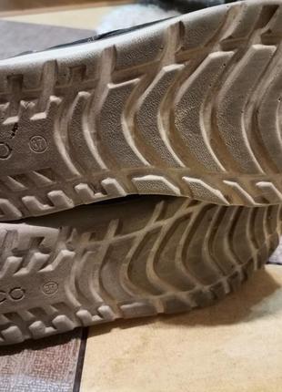 Демісезонні черевики ecco hydromax, розмір 37.7 фото