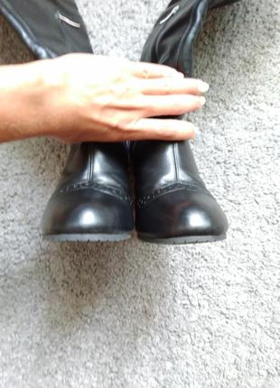 Качественные кожаные сапоги 😎