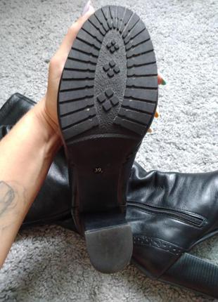 Качественные кожаные сапоги 😎
