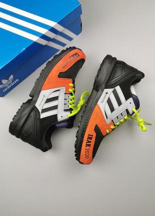 Кроссовки на мембране adidas consortium zx 8000 x irak gore-tex black fx0372 оригинал7 фото