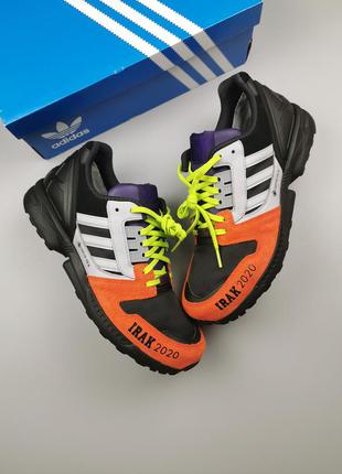 Кроссовки на мембране adidas consortium zx 8000 x irak gore-tex black fx0372 оригинал3 фото