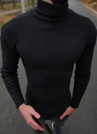 Чоловічий гольф чорний