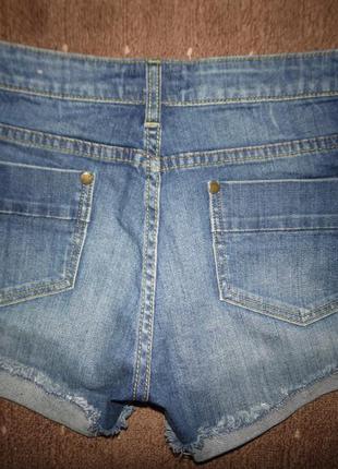 Джинсовые шорты ware denim размер 46 (uk 10)4 фото