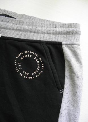 Джоггеры на флисе спортивные штаны на манжетах f&f side stripe joggers для невысоких7 фото