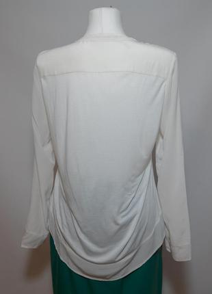 Шелковая блуза-рубашка3 фото