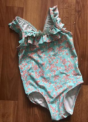 Совместный купальник  mothercare 18-24 месяца