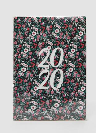 Ежедневник/планер/блокнот а4 с мягкой обложкой 2020 с цветами (цветочным принтом) stradivarius ✨1 фото