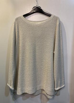 Женский бежевый свитер h&m, размер l