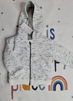 Теплое худи с капюшоном  primark