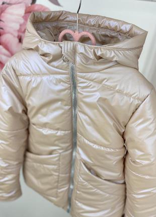 Куртка демісезонна на флісі тепла та зручна4 фото