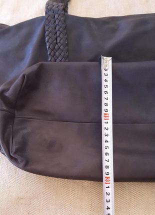 Кожаная сумка большая luxury bag claramonte франция9 фото
