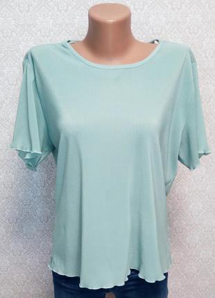 Блуза 48р в рубчик
